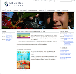 Shenton-College-Website